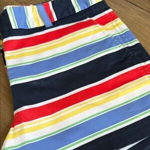 Vineyard Vines Multicolor Striped Shorts - Navy, Red, Yellow, Blue, Green, White